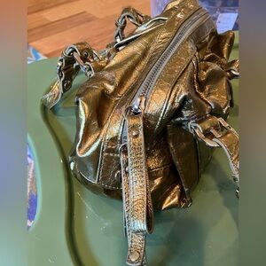 Junior Drake Gold Satchel